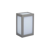 LED Zunanja stenska svetilka LED/12W/230V 3000K IP65 siv