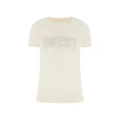 Guess Majica W5GI04 J1314 Bela Slim Fit