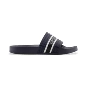 Emporio Armani za moške. XVPS14_XR277 Japonke Logotip mornarica (40), Ravna stran, Oblačila za plažo