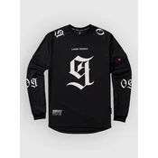 Loose Riders Nine Lives Long Sleeve Jersey black