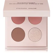 Pierre René Everyday Elegance Palette paleta senčil za oči odtenek Rose 1 kos