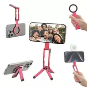 Ulanzi MA60 Foldable Magnetic Phone Tripod(Pink)