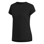 Womens adidas Engineered Tee T-Shirt Black, L
