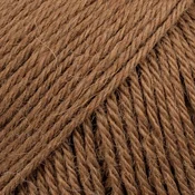 Drops Nord Uni Colour 22 Chestnut Pletilna preja