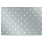 Decormat Podloga za zaščito tal White polka dots 120x90 cm 2 cm
