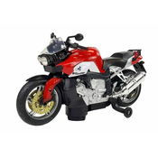 Lean-toys Vozeč motocikel na baterije s svetlobnim in zvočnim učinkom