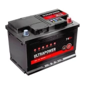 ULTRAPOWER Akumulator 12v74ah d plus crni