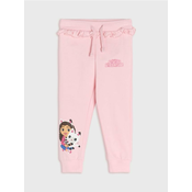 Sinsay - Donji deo trenerke Gabbys Dollhouse - ruža