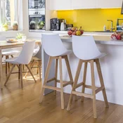 Homestar Barski stol SONJA bel