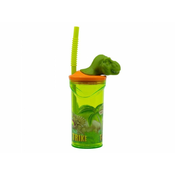 Stor Plastična 3D skodelica s figuro DINOSAUR T-REX, 360ml, 26266