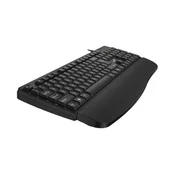 Genius KB-123 USB US crna tastatura