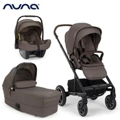 nuna otroški voziček 3v1 mixx™ next + pipa™ next chestnut