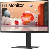 Monitor LG 68,6 cm (27,0) 27BA650-B 1920x1080 100Hz IPS 5ms HDMI DisplayPort USB-C 65W DP-Out 4xUSB3.2 Pivot Zvočniki  sRGB99% KVM