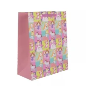 Poklon vrecica s motivom princeze - 26 x 32 cm