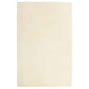 Vidaxl Visoka košata preproga NAVARRA krem 130x200 cm poliester