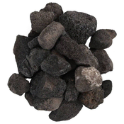 Vidaxl Vulkanski kamen 10 kg črn 5-8 cm