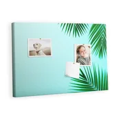 tulup.si Plošča iz plute Palm okvir 60x40 cm Barvito zatiči