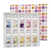 HOROMIA Dárková sada parfémů na prádlo Horobox fiori, 10x50 ml, H-067 | HOROBOX 10 ESSENZE 50ml FIORI | 50 ml x 10 flaconi