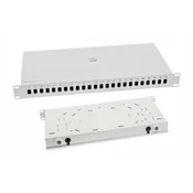 Optični fix patch panel 24x SC-/LC-D