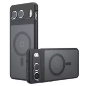 Hibridni ovitek PureFrost MagSafe za OnePlus Nord 4 - black