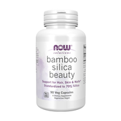 Izvleček bambusa - Lepotni kompleks, Bamboo Silica Beauty NOW (90 kapsul)