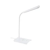 Eglo 55123 - LED zatemnljiva namizna svetilka z možnostjo polnjenja LED/5,5W/230V bela