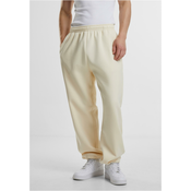 Mens basic sweatpants Fluffy cream