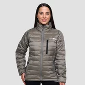 GymBeam Women‘s Puffer Jacket Vetiver/Black