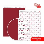 Papirji za scrapbooking Love A4 - No. 2