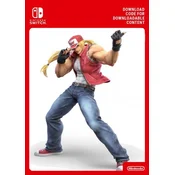 Super Smash Bros. Ultimate - Challenger Pack 4: Terry Bogard Nintendo Switch Key EU