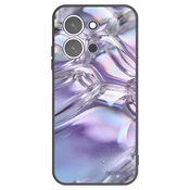 Silikonski črni ovitek za Xiaomi Redmi 15C 5G - Iridescent bubbles