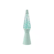 Lava lampa iTotal Monocolor Green Glitter XL2984