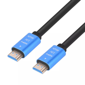 HDMI kabel M-M, ver. 2.0, 4K, 7m, gold