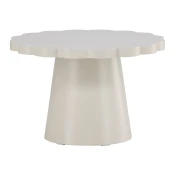 Klubska mizica Dallas 4923 Bež, 45cm, MDF plošča, Okrogla
