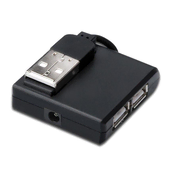 MicroConnect USB 2.0 High-Speed 4-portni Hub