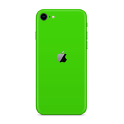 Skin za Apple iPhone SE 2022 EXO by Optishield (2-pack) - neon green