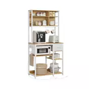Songmics Kuhinjska polica 40x80x1804 cm rjava