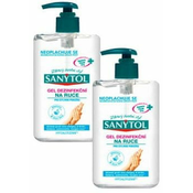 SANYTOL Sensitive dezinfekcijski gel, 2x 250 ml