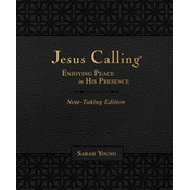 Jesus Calling Note-Taking Edition, Leathersoft, Black, with full Scriptures