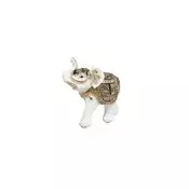 Sigma Dekorativna figura Slon LH-976, 11 cm, Bela