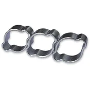 Deformabilna cevna sponka z dvema ušesoma 8 mm 14–17 mm 1 kos OZ1417
