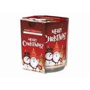 eoshop Sveča v kozarcu SREČNO BOŽIČNO dišeče 100g