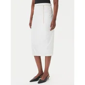 HUGO Ravno krilo Ratsa 50558168 Écru Slim Fit