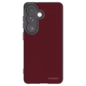 Silikonski črni ovitek za Samsung Galaxy S26 - Burgundy red