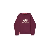ALPHA INDUSTRIES Majica ecru/burgund
