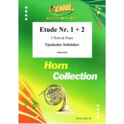 SCHELOKOV:ETUDE NR. 1 + 2 F HORN & PIANO