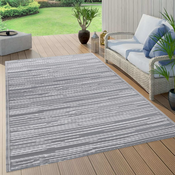 Vanjski tepih sivi 190 x 290 cm PP