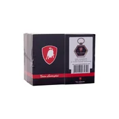 Lamborghini Las Vegas Keychain Set Hexagonal obesek za ključe 10 kos odtenek Black unisex