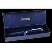 Gel olovka, 0,35 mm, rotirajuća, tijelo olovke u diplomatsko plavoj boji, PENTEL EnerGel BL-2007 plava BL2007C-AK