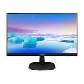 Philips V Line 243V7QDAB/00, 60,5 cm (23.8), 1920 x 1080 pikseli, Full HD, LED, 4 ms, Crno